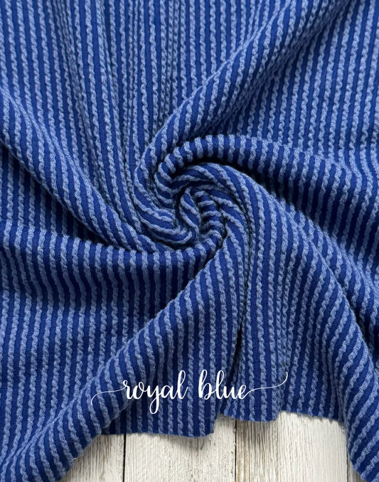 Royal Blue Waved