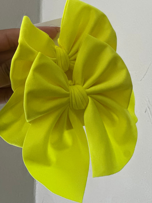 Neon Yellow Swim