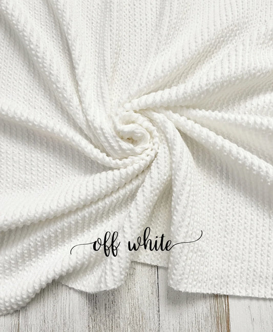 Off White Waved