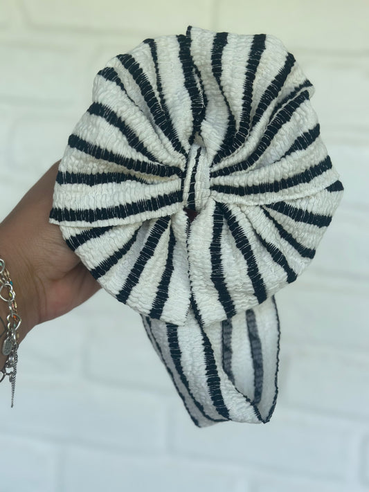 Black & Cream Stripes