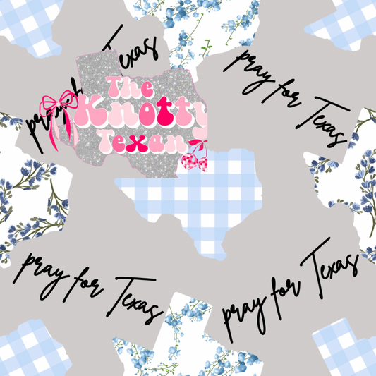 Pray for Texas Gingham