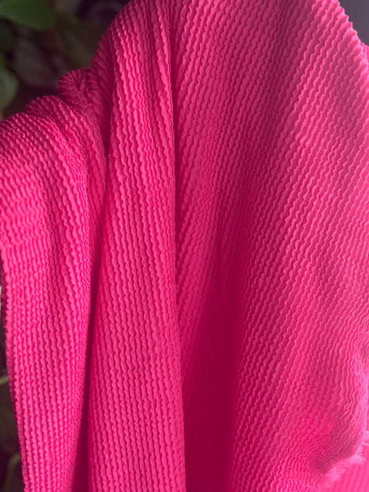 Pink Waved SWIM